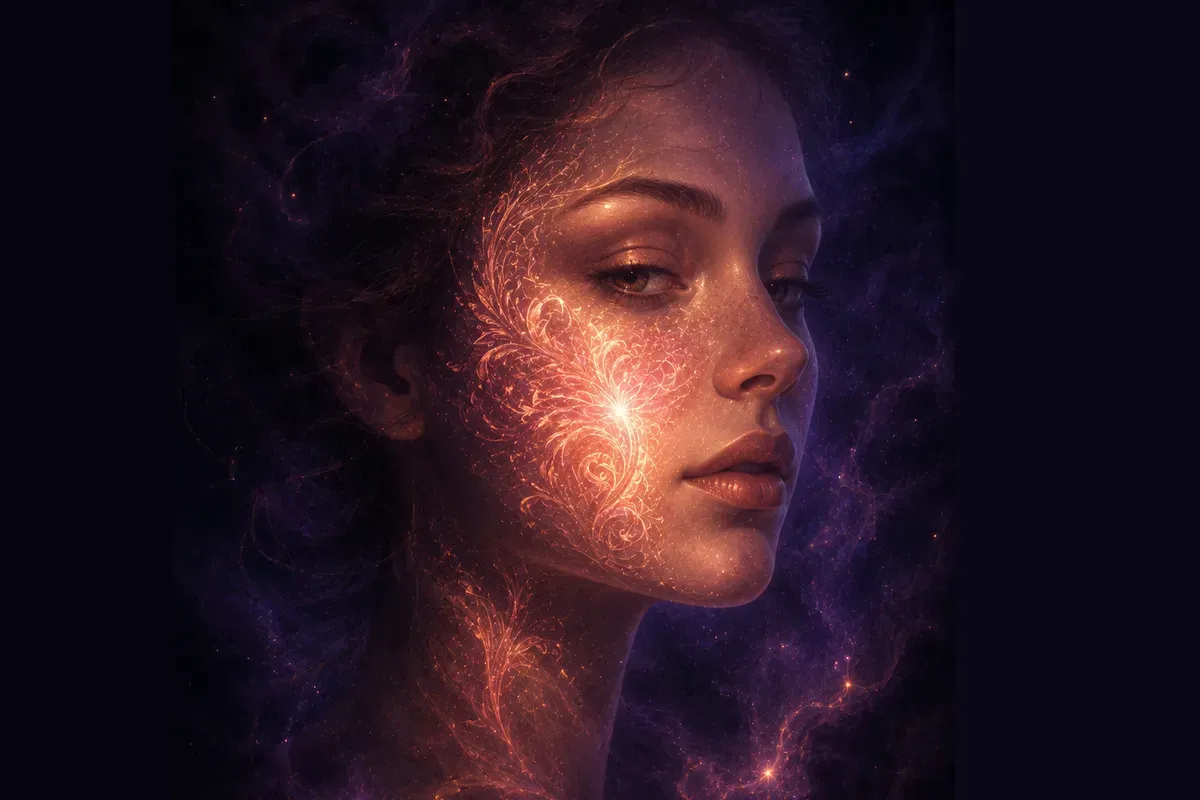 Burning Cheek Omens — illustration