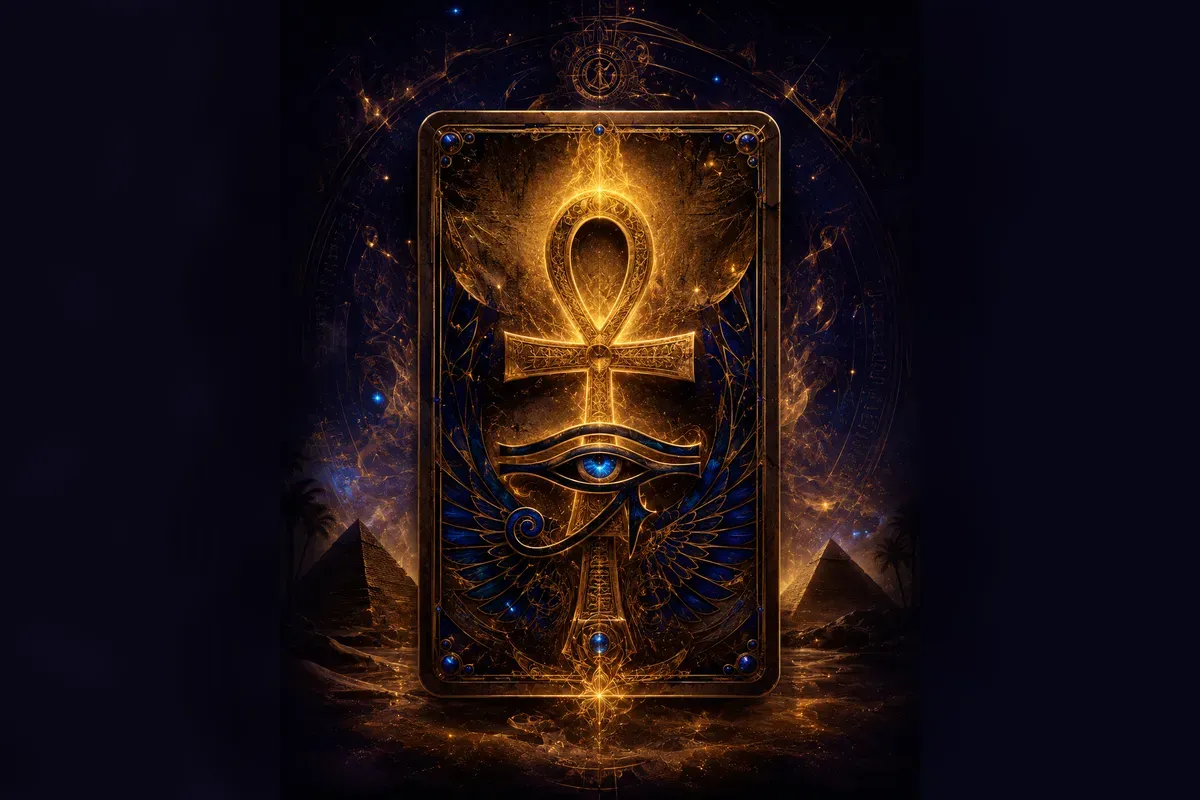 Egyptian Tarot — illustration