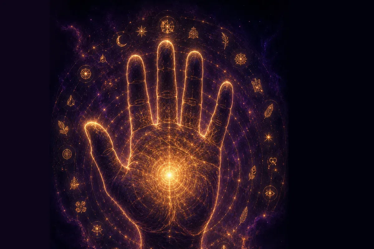 Hand Twitch Omens — illustration