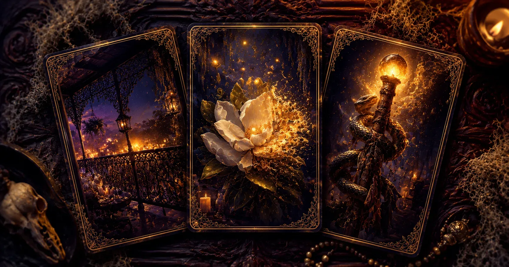 Bayou Seer Oracle — illustration